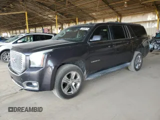 2015 GMC Yukon XL SLT z VIN 1GKS2HKC0FR245592, wystawiony jako Copart lot #58989475 z przebiegiem 95 224 mil mil oraz Czysty tytuł • Clean title. Historia ofert i sprzedaży dostępna na DreamBid. Obrazek 1.