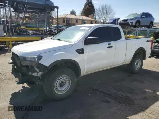 2021 Ford Ranger XL with VIN 1FTER1FH4MLD60195, listed as a Copart auction lot 47853525 with 103,774 mi miles and Salvage Title. Bid and sale history available at carsss.com. Image 1.