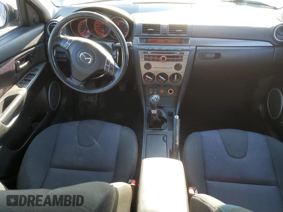 2007 Mazda 3 s Sport with VIN JM1BK323471616395, listed as a Copart auction lot 47838245 with 288,275 mi miles and Salvage Title. Bid and sale history available at carsss.com. Image 8.
