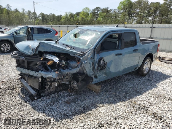 2023 Ford Maverick XL with VIN 3FTTW8E96PRA21351, listed as a Copart auction lot 51225165 with 36,387 mi miles and Salvage Title. Bid and sale history available at DreamBid. Image 1.