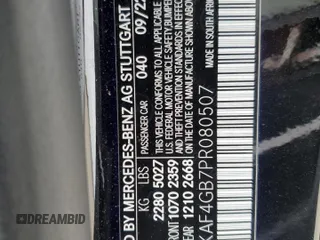 2023 Mercedes-Benz C 300 z VIN W1KAF4GB7PR080507, wystawiony jako Copart lot #47644045 z przebiegiem Nie podano mil oraz Szkoda całkowita • Salvage title. Historia ofert i sprzedaży dostępna na DreamBid. Obrazek 14.