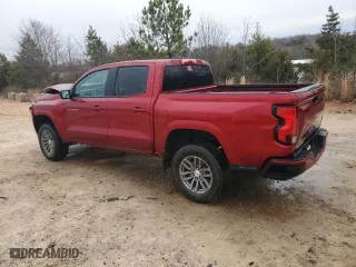 2023 Chevrolet Colorado 2WD LT with VIN 1GCGSCEC6P1241711, listed as a Copart auction lot 74743604 with 19,535 mi miles and Salvage Title. Bid and sale history available at carsss.com. Image 2.