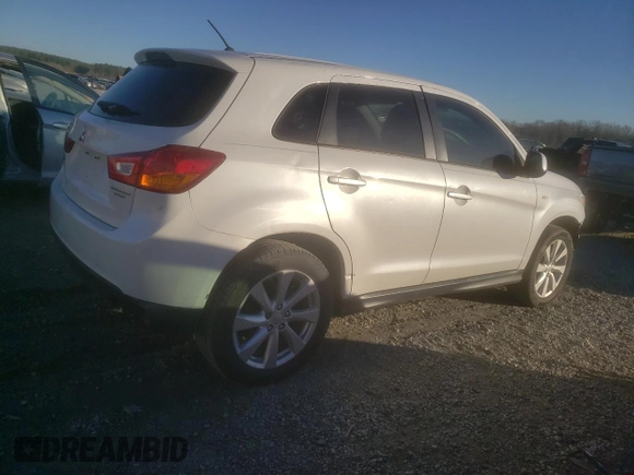 2014 Mitsubishi Outlander Sport ES with VIN 4A4AP3AU3EE011807, listed as a Copart auction lot 48024665 with 142,478 mi miles and Salvage Title. Bid and sale history available at carsss.com. Image 3.