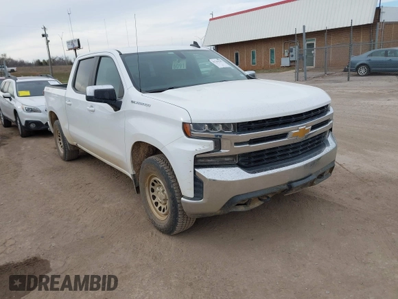 2019 Chevrolet Silverado 1500 LT with VIN 3GCUYDED6KG202711, listed as a IAAI auction lot 41769543 with 122,774 mi miles. Bid and sale history available at carsss.com. Image 1.