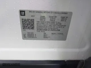 2018 Chevrolet Equinox Premier with VIN 2GNAXMEV7J6251254, listed as a IAAI auction lot 41447892 with 87,129 mi miles. Bid and sale history available at carsss.com. Image 9.