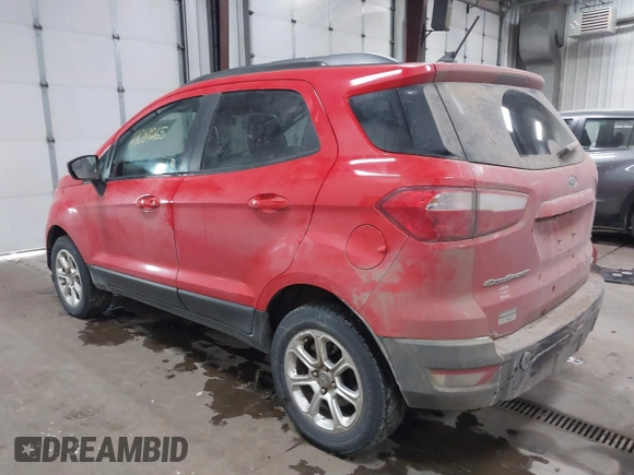 2019 Ford EcoSport SE with VIN MAJ6S3GL2KC290237, listed as a IAAI auction lot 41601265 with 108,754 mi miles and . Bid and sale history available at DreamBid. Image 3.