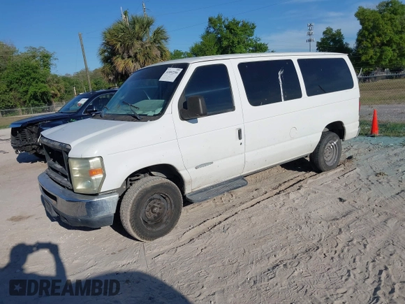2010 Ford Econoline Passenger XL with VIN 1FBNE3BL9ADA86181, listed as a IAAI auction lot 41892206 with 240,310 mi miles and . Bid and sale history available at DreamBid. Image 2.