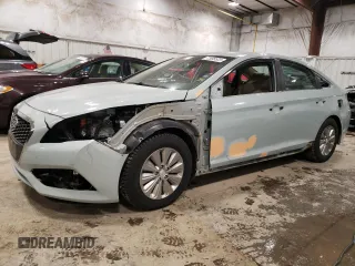 2016 Hyundai Sonata Hybrid SE with VIN KMHE24L10GA022687, listed as a Copart auction lot 72908523 with 0 mi miles. Bid and sale history available at carsss.com. Image 1.