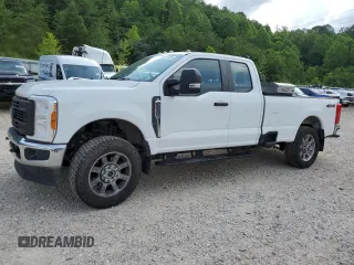 2023 Ford F-250 XL with VIN 1FT7X2BA7PEC78466, listed as a Copart auction lot 60484385 with 65,359 mi miles and Salvage title. Bid and sale history available at DreamBid. Image 1.