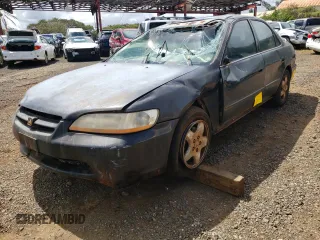 2000 Honda Accord EX z VIN 1HGCG1659YA072016, wystawiony jako Copart lot #72097154 z przebiegiem Nie podano mil oraz Szkoda całkowita • Salvage title. Historia ofert i sprzedaży dostępna na DreamBid. Obrazek 1.