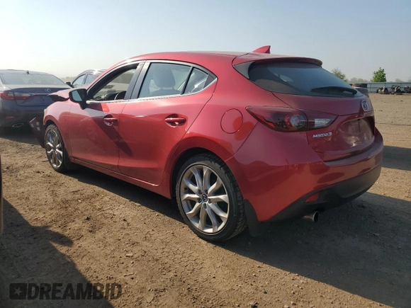 2016 Mazda 3 S Grand Touring z VIN JM1BM1N36G1342594, wystawiony jako Copart lot #57041185 z przebiegiem Nie podano mil oraz Szkoda całkowita • Salvage title. Historia ofert i sprzedaży dostępna na DreamBid. Obrazek 2.