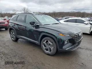 2024 Hyundai Tucson Limited with VIN 5NMJECDE8RH392333, listed as a Copart auction lot 47833745 with 8,110 mi miles and Salvage Title. Bid and sale history available at carsss.com. Image 4.