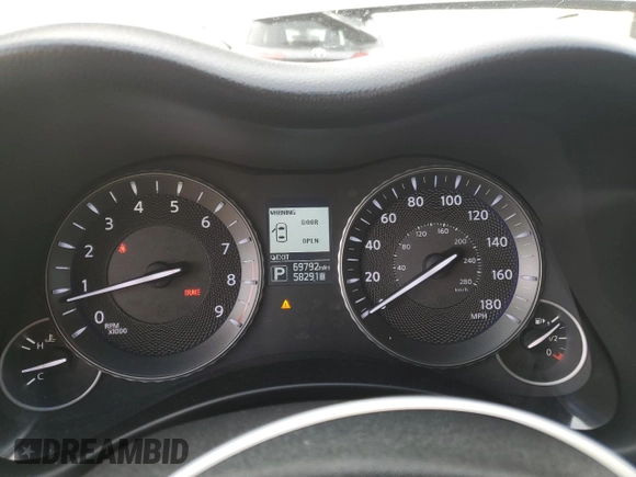 2015 Infiniti Q70 with VIN JN1BY1AR0FM561260, listed as a Copart auction lot 46496955 with 69,792 mi miles and Salvage title. Bid and sale history available at DreamBid. Image 9.