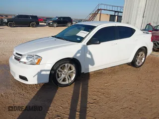 2014 Dodge Avenger SE with VIN 1C3CDZAB6EN180864, listed as a IAAI auction lot 41855043 with 99,977 mi miles. Bid and sale history available at carsss.com. Image 20.