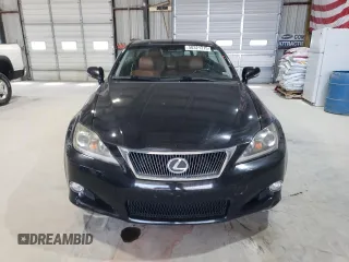 2011 Lexus IS 250 C z VIN JTHFF2C27B2516993, wystawiony jako Copart lot #58321315 z przebiegiem 168 763 mil mil oraz Szkoda całkowita • Salvage title. Historia ofert i sprzedaży dostępna na DreamBid. Obrazek 5.
