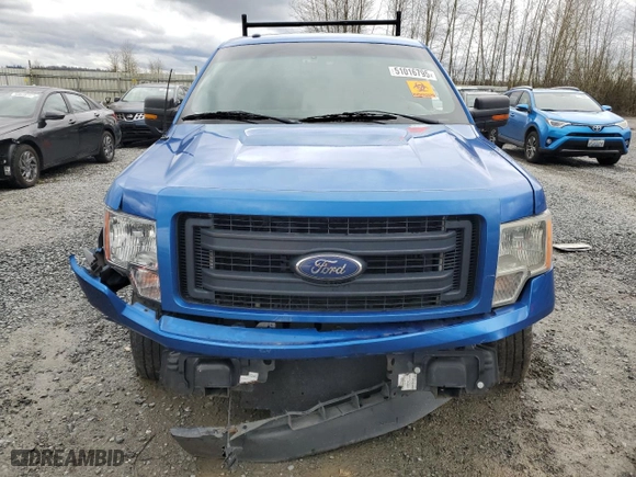 2013 Ford F-150 XL with VIN 1FTEX1CM4DFA39828, listed as a Copart auction lot 51016795 with 164,242 mi miles and Salvage Title. Bid and sale history available at carsss.com. Image 5.