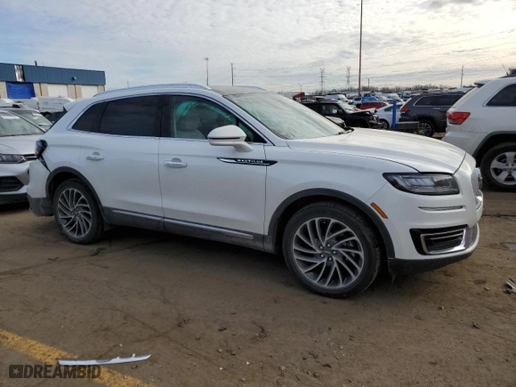 2020 Lincoln Nautilus Reserve with VIN 2LMPJ8K95LBL34968, listed as a Copart auction lot 80489073 with 28,260 mi miles. Bid and sale history available at carsss.com. Image 4.