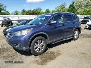 2014 Honda CR-V EX with VIN 5J6RM4H53EL006507, listed as a Copart auction lot 56058945 with 112,986 mi miles and Salvage title. Bid and sale history available at DreamBid. Image 1.