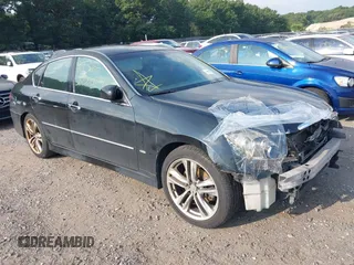 2008 Infiniti M with VIN JNKAY01EX8M607680, listed as a IAAI auction lot 40194561 with Not Provided miles and . Bid and sale history available at carsss.com. Image 1.