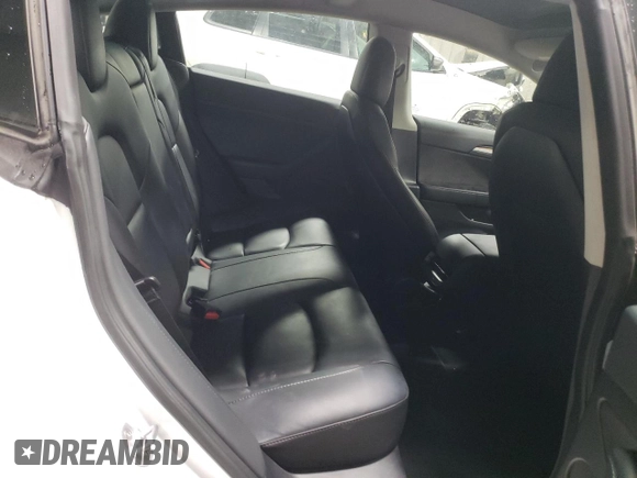 2022 Tesla Model 3 Long Range with VIN 5YJ3E1EB5NF334516, listed as a Copart auction lot 43247755 with 23,412 mi miles and Salvage Title. Bid and sale history available at DreamBid. Image 10.