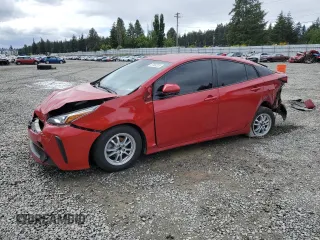 2019 Toyota Prius L Eco z VIN JTDKARFU8K3076832, wystawiony jako Copart lot #57850225 z przebiegiem 152 283 mil mil oraz Szkoda całkowita • Salvage title. Historia ofert i sprzedaży dostępna na DreamBid. Obrazek 1.