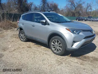 2017 Toyota RAV4 Limited with VIN 2T3DFREV8HW681735, listed as a IAAI auction lot 41864003 with 77,527 mi miles. Bid and sale history available at carsss.com. Image 1.