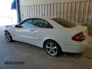 2005 Mercedes-Benz CLK 320 with VIN WDBTJ65J05F163135, listed as a Copart auction lot 75406684 with 170,089 mi miles and Salvage Title. Bid and sale history available at DreamBid. Image 2.