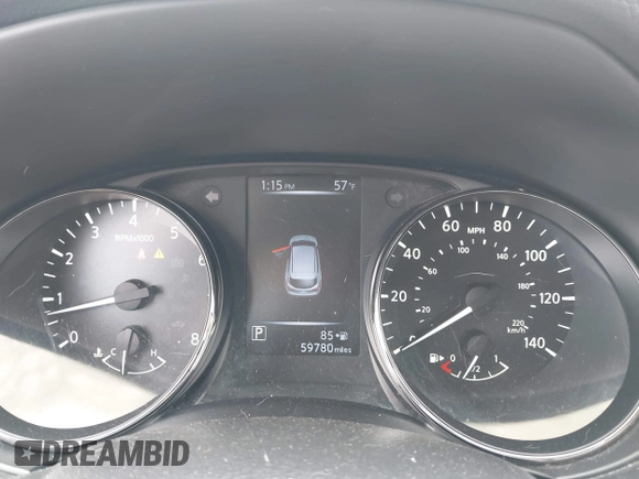 2017 Nissan Rogue SL with VIN JN1BJ1CR2HW103602, listed as a IAAI auction lot 42124914 with 59,780 mi miles and . Bid and sale history available at DreamBid. Image 7.