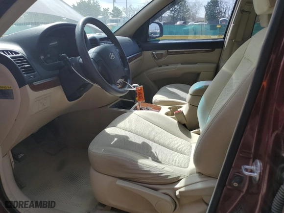 2009 Hyundai Santa Fe GLS with VIN 5NMSG13D99H332976, listed as a Copart auction lot 51178375 with 76,531 mi miles and Salvage Title. Bid and sale history available at carsss.com. Image 7.