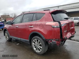 2018 Toyota RAV4 Limited with VIN JTMDFREV8JD224068, listed as a Copart auction lot 49864785 with 56,595 mi miles and Salvage Title. Bid and sale history available at carsss.com. Image 2.