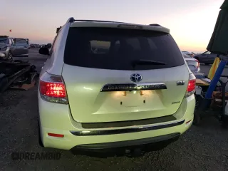 2012 Toyota Highlander Hybrid Limited with VIN JTEDC3EH7C2005032, listed as a Copart auction lot 85817754 with 104,674 mi miles and Salvage Title. Bid and sale history available at carsss.com. Image 6.