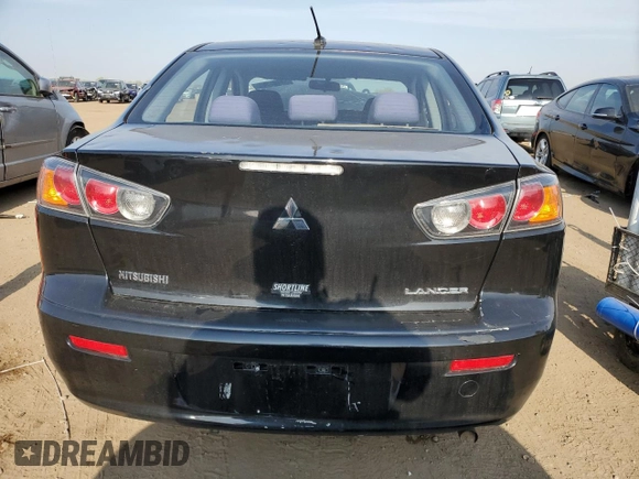 2015 Mitsubishi Lancer ES with VIN JA32U2FU5FU021817, listed as a Copart auction lot 54495595 with 95,349 mi miles and Salvage title. Bid and sale history available at DreamBid. Image 6.