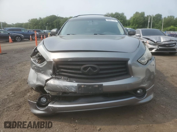 2012 Infiniti FX with VIN JN8AS1MW1CM154415, listed as a Copart auction lot 59461745 with 141,803 mi miles and Salvage title. Bid and sale history available at DreamBid. Image 5.