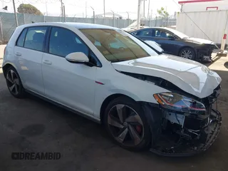 2019 Volkswagen GTI S z VIN 3VW6T7AU4KM036847, wystawiony jako IAAI lot #42291295 z przebiegiem 18 515 mil mil oraz . Historia ofert i sprzedaży dostępna na DreamBid. Obrazek 1.