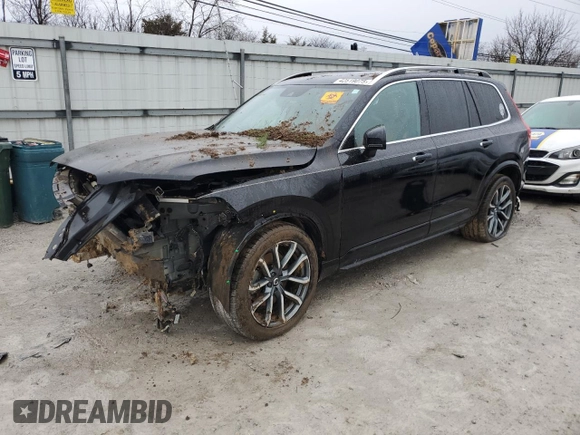 2017 Volvo XC90 Momentum with VIN YV4A22PK2H1132813, listed as a Copart auction lot 42519075 with Not Provided miles and Salvage Title. Bid and sale history available at carsss.com. Image 1.