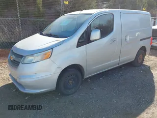 2015 Chevrolet City Express Cargo LT with VIN 3N63M0ZN5FK694828, listed as a IAAI auction lot 41795345 with 220,533 mi miles and . Bid and sale history available at DreamBid. Image 2.