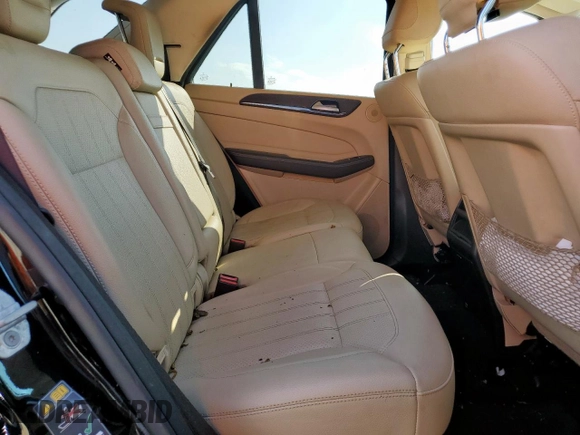 2016 Mercedes-Benz GLE 350 with VIN 4JGDA5JBXGA662373, listed as a Copart auction lot 59369875 with 178,384 mi miles and Salvage title. Bid and sale history available at DreamBid. Image 11.