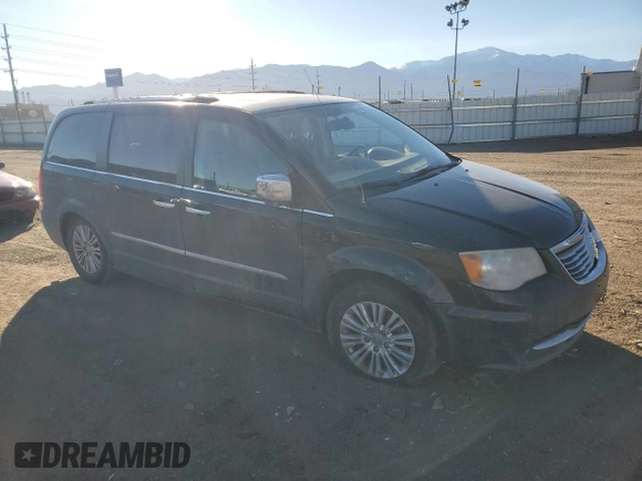 2012 Chrysler Town & Country Limited with VIN 2C4RC1GG0CR337771, listed as a Copart auction lot 88801325 with 0 mi miles and Clean Title. Bid and sale history available at carsss.com. Image 4.