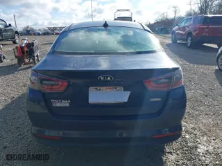 2014 Kia Optima Hybrid LX with VIN KNAGM4AD0E5064574, listed as a IAAI auction lot 41773748 with 250,994 mi miles. Bid and sale history available at carsss.com. Image 16.