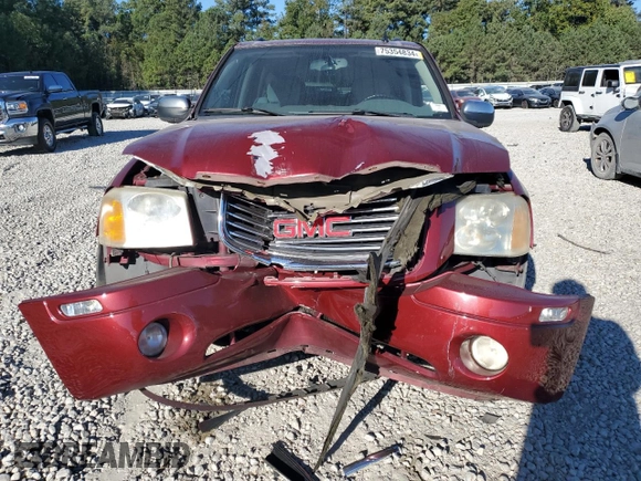2008 GMC Envoy SLE1 with VIN 1GKDS13S082178610, listed as a Copart auction lot 75354834 with 259,258 mi miles and Salvage Title. Bid and sale history available at DreamBid. Image 5.