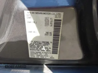 2016 Nissan Altima SR z VIN 1N4AL3AP8GC129725, wystawiony jako IAAI lot #41978789 z przebiegiem 44 144 mil mil oraz . Historia ofert i sprzedaży dostępna na DreamBid. Obrazek 9.