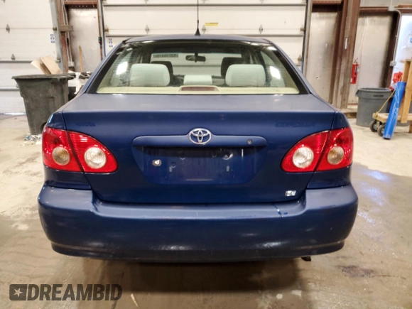 2007 Toyota Corolla CE with VIN 1NXBR32E07Z868068, listed as a Copart auction lot 53716415 with 275,556 mi miles and Non Repairable. Bid and sale history available at DreamBid. Image 6.