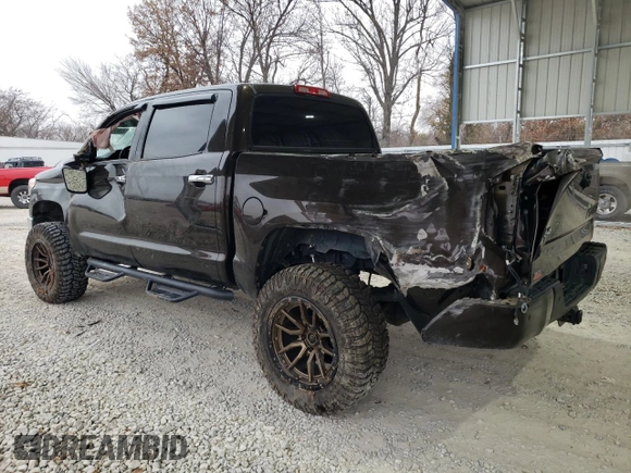 2018 Toyota Tundra SR5 with VIN 5TFAW5F15JX742032, listed as a Copart auction lot 83855754 with 82,476 mi miles and Salvage title. Bid and sale history available at DreamBid. Image 2.