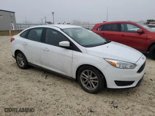 2018 Ford Focus SE with VIN 1FADP3F22JL207518, listed as a Copart auction lot 43001325 with 51,919 mi miles and Clean Title. Bid and sale history available at carsss.com. Image 4.