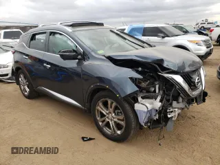 2016 Nissan Murano S z VIN 5N1AZ2MH9GN162160, wystawiony jako Copart lot #53674335 z przebiegiem 41 373 mil mil oraz Nie do naprawy • Non repairable. Historia ofert i sprzedaży dostępna na DreamBid. Obrazek 4.