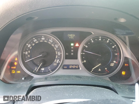 2008 Lexus IS with VIN JTHBK262082069891, listed as a Copart auction lot 48618745 with 184,840 mi miles and Clean Title. Bid and sale history available at carsss.com. Image 9.