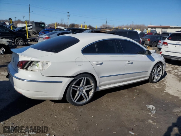 2013 Volkswagen CC Sport with VIN WVWBP7AN5DE558071, listed as a Copart auction lot 89044835 with 117,141 mi miles and Salvage Title. Bid and sale history available at carsss.com. Image 3.