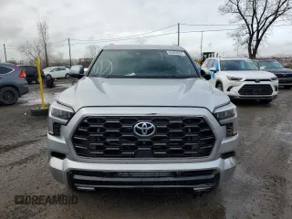 2023 Toyota Sequoia SR5 with VIN 7SVAAABA5PX010835, listed as a Copart auction lot 83082604 with 45,129 mi miles and Salvage Title. Bid and sale history available at carsss.com. Image 5.