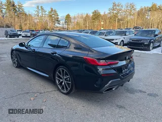 2020 BMW 8 Series M850i with VIN WBAGV8C08LBP48642, listed as a IAAI auction lot 41346377 with 141,651 mi miles. Bid and sale history available at carsss.com. Image 3.
