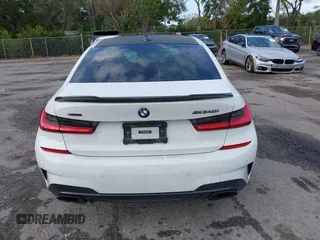 2021 BMW 3 Series M340i xDrive with VIN 3MW5U9J03M8B94898, listed as a IAAI auction lot 41611425 with 38,614 mi miles. Bid and sale history available at carsss.com. Image 16.
